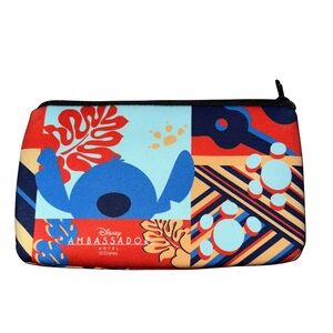 Disney Ambassador Hotel Stitch Zip Pouch